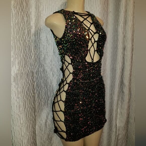 Sparkly dress - perfect for night out party dress s/m/L - Picture 1 of 13